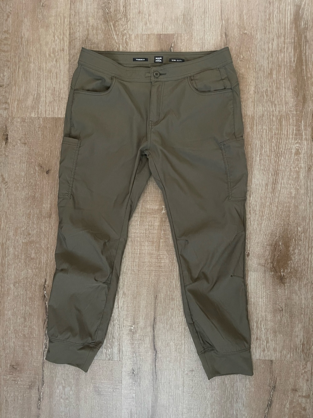 Ladies Prana Green Cargo Jogger Pants gorpcore outdoor active